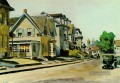 Sonne auf Aussichtsstraße Gloucester Massachusetts 1934 Edward Hopper